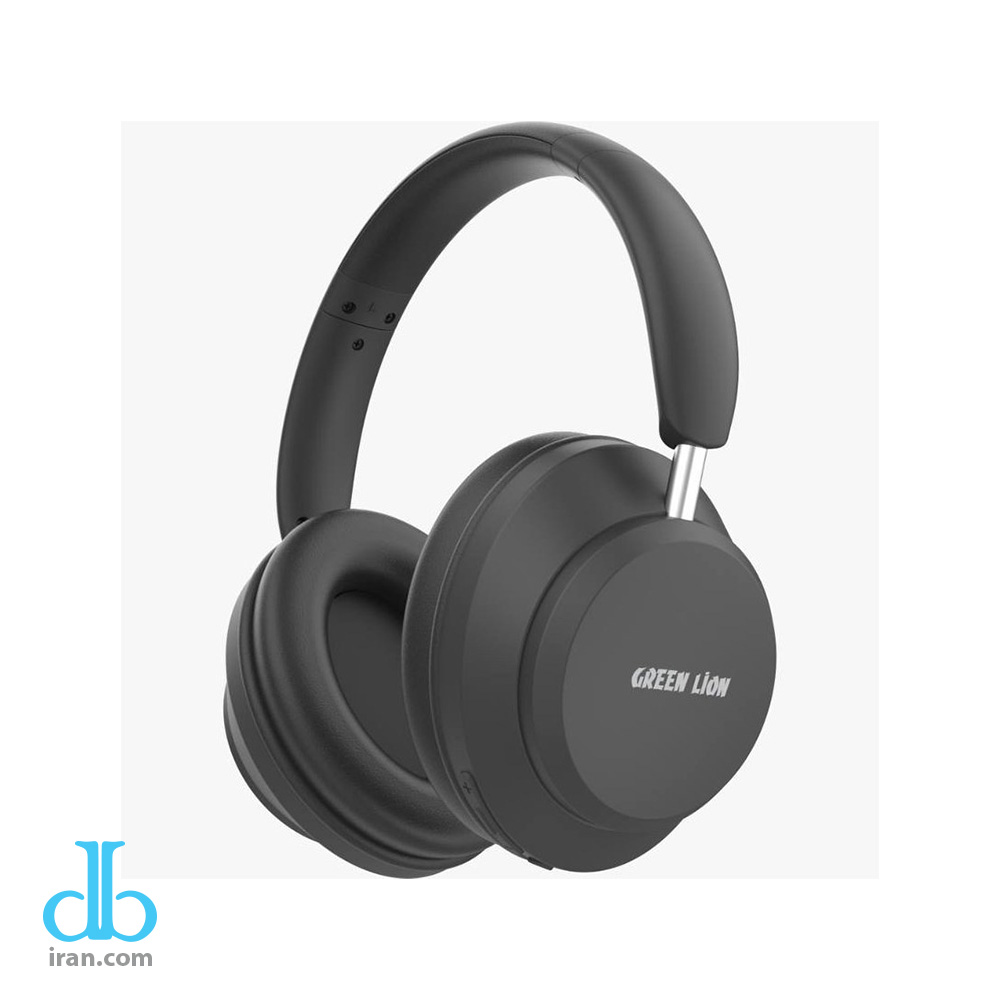 هدفون وایرلس سانتیاگو گرین لاین رنگ مشکی green lion Santiago Wireless Headphone هدفون وایرلس سانتیاگو گرین لاین رنگ مشکی green lion Santiago Wireless Headphone