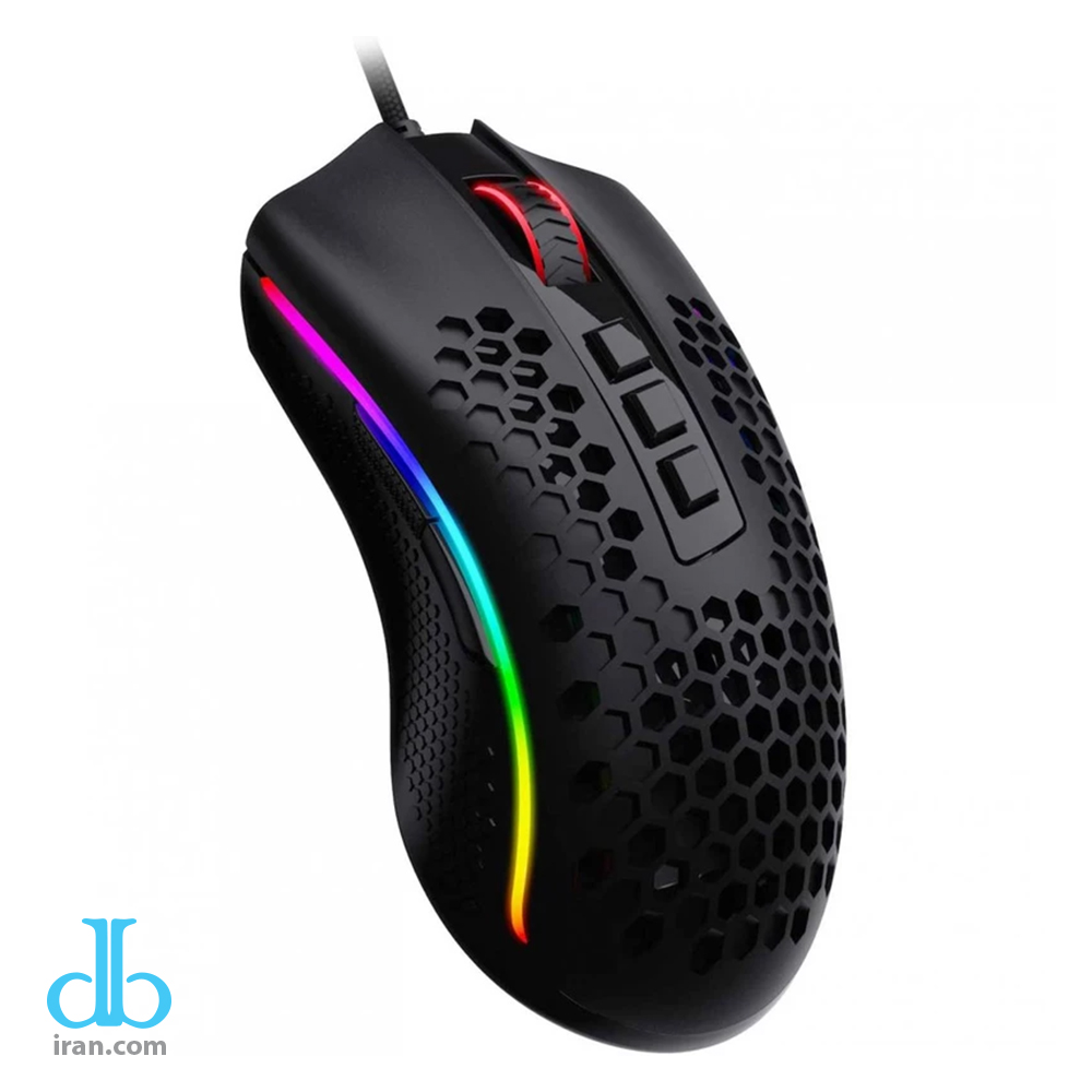 ماوس گیمینگ ردراگون Storm M808 رنگ مشکی ماوس گیمینگ ردراگون Storm M808 رنگ مشکی