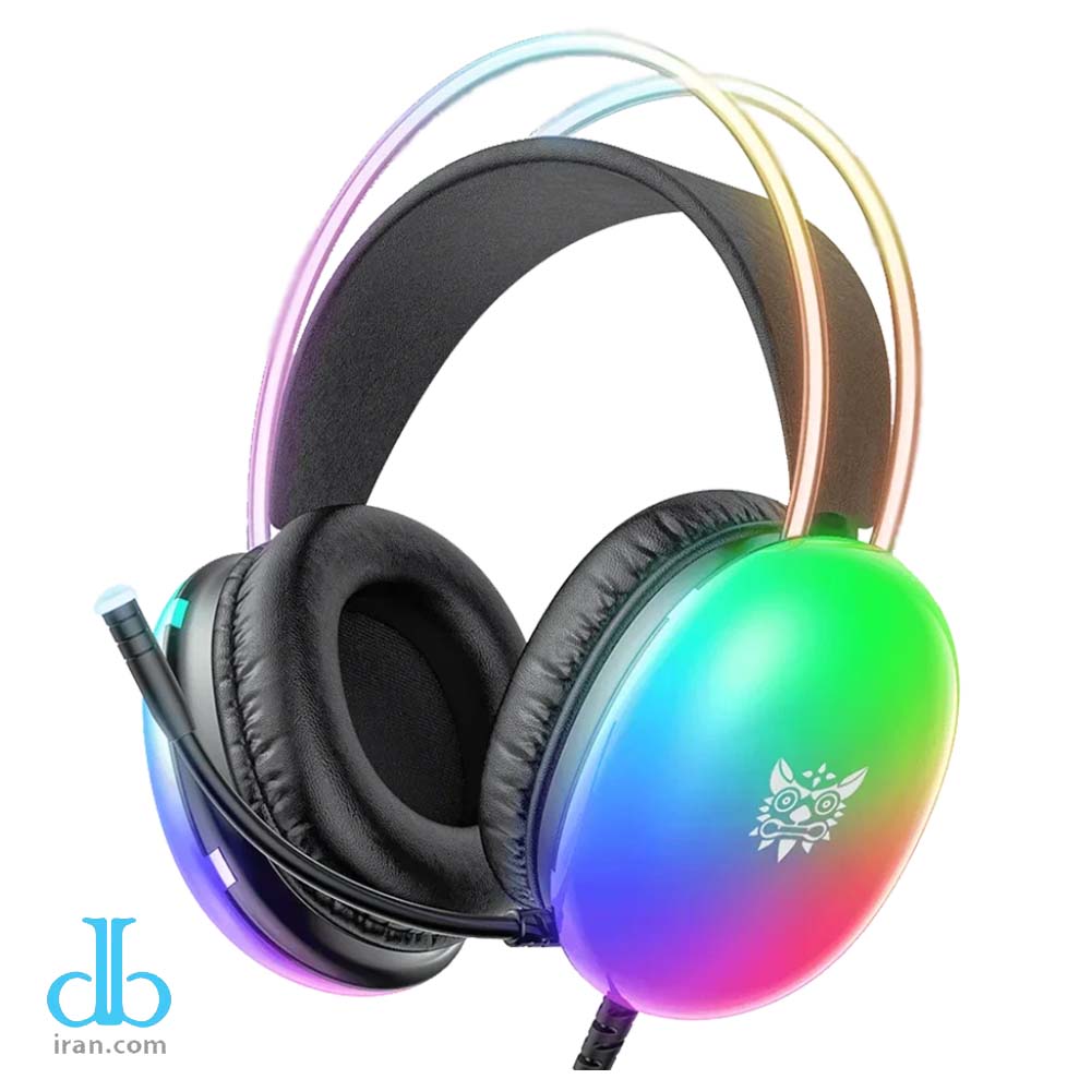 هدست گیمینگ سیم دار اونیکوما مدل X25 رنگ مشکی هدست گیمینگ سیم دار اونیکوما مدل X25 رنگ مشکی
