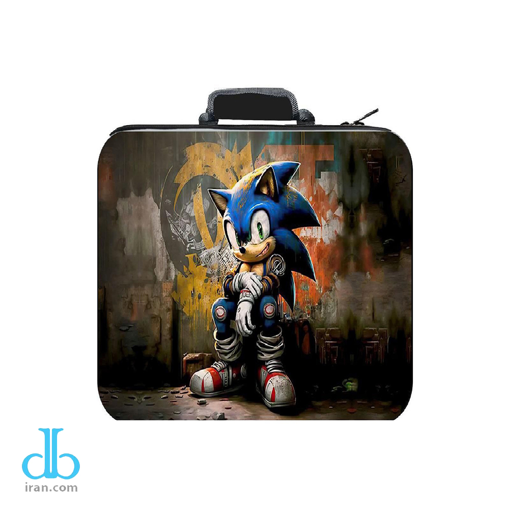 کیف چهار کاره پلی استیشن چهار طرح سونیک