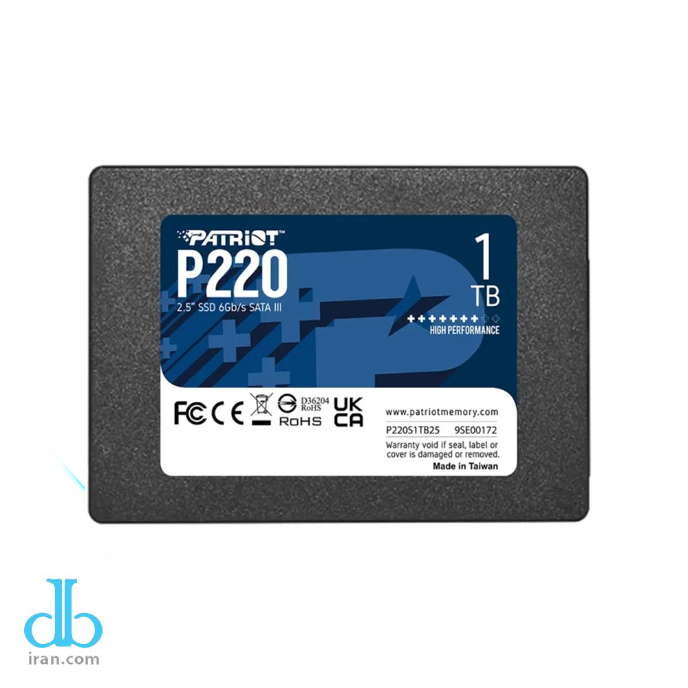 اس اس دی پاتریوت Patriot P220 SATA III 2.5inch 1TB