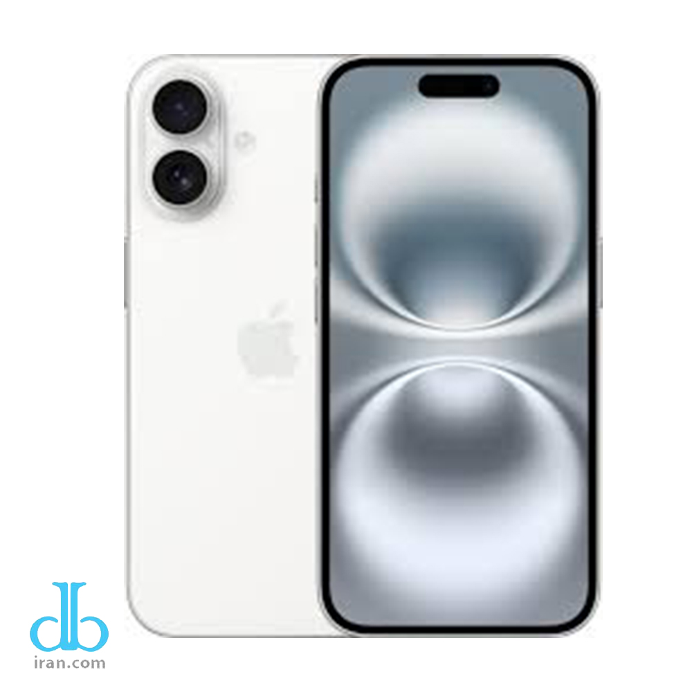 موبایل اپل iPhone 16 رنگ سفید(WHITE) حافظه 128 گیگ نات اکتیو CH/A موبایل اپل iPhone 16 رنگ سفید(WHITE) حافظه 128 گیگ نات اکتیو CH/A