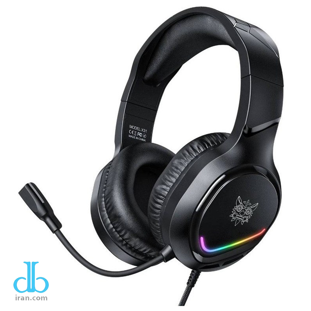 هدست گیمینگ اونیکوما Onikuma مدل X31 RGB هدست گیمینگ اونیکوما Onikuma مدل X31 RGB
