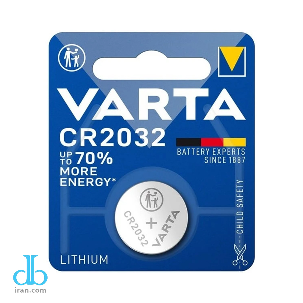باتری سکه‌ ای وارتا مدل CR2032