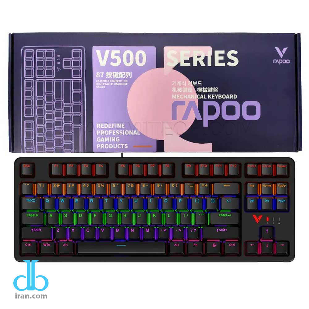 کیبورد گیمینگ رپو مدل V500PRO