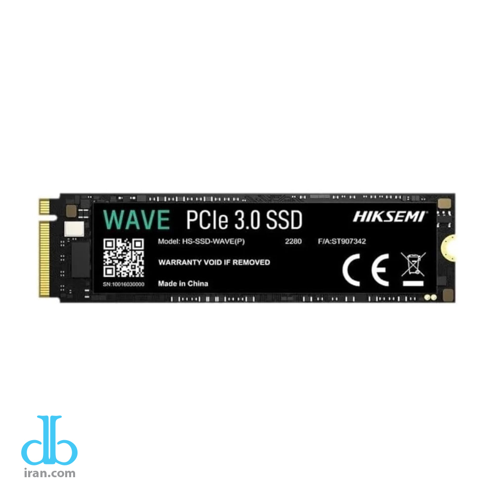 اس اس دی اینترنال PCIe Gen3 x4 هایک سمی مدل WAVE P ظرفیت 256 گیگابایت