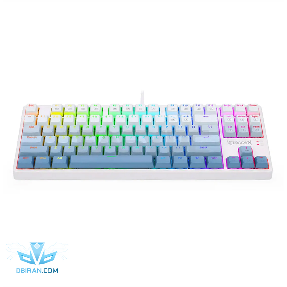 کیبورد مکانیکال گیمینگ ردراگون CASS K645 W-GB RGB