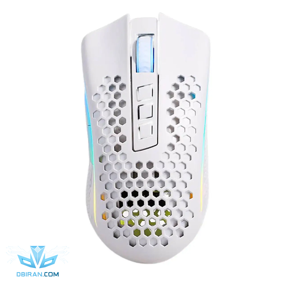 موس بی سیم گیمینگ ردراگون Storm Pro M808-KS White