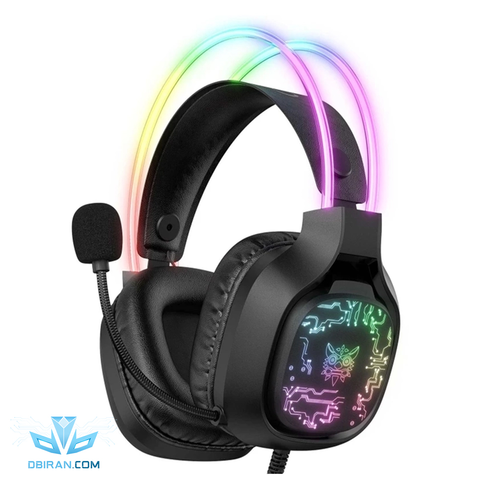 هدست باسیم اونیکوما - مدل X22 RGB رنگ مشکی