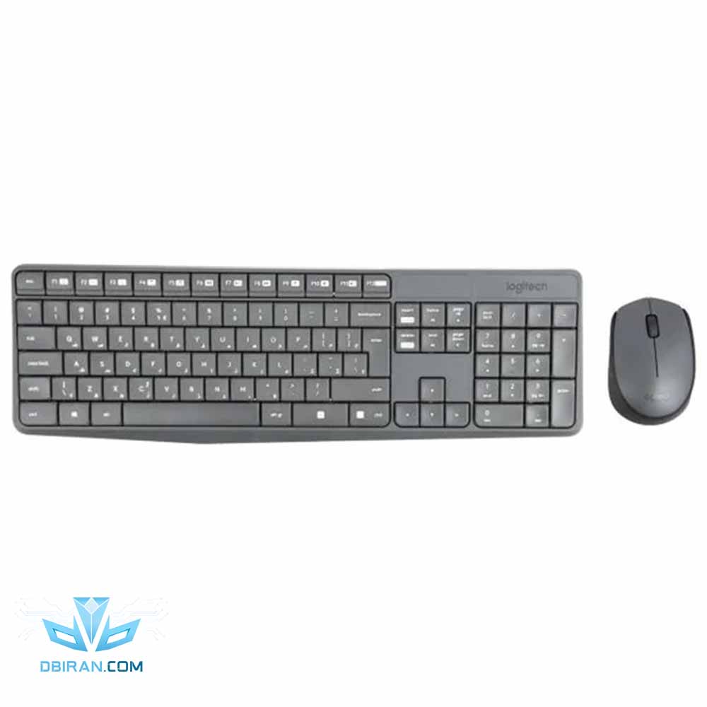 کیبورد و ماوس بی سیم لاجیتک مدل MK235