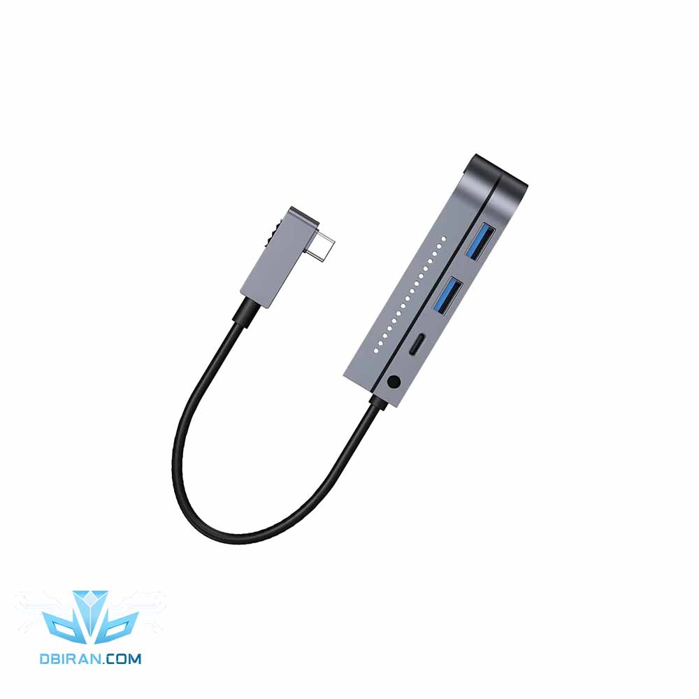 هاب 6 پورت USB-C باسئوس