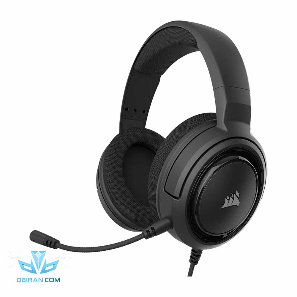 هدست گیمینگ سیمی کورسیر مدل HS70 Bluetooth Carbon