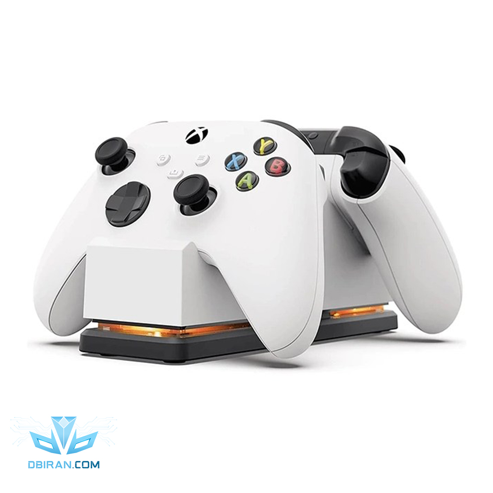پایه شارژر اسپارک فاکس مدل W20X515-01 مناسب برای دسته بازی Xbox Series X/S _ One X/S سفید