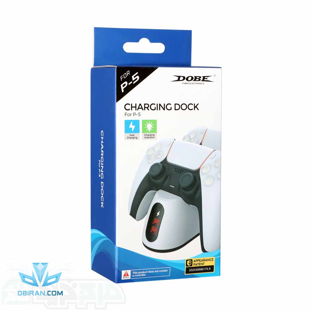  پایه شارژر دسته ps5 دوبی مدل TP5-0516B