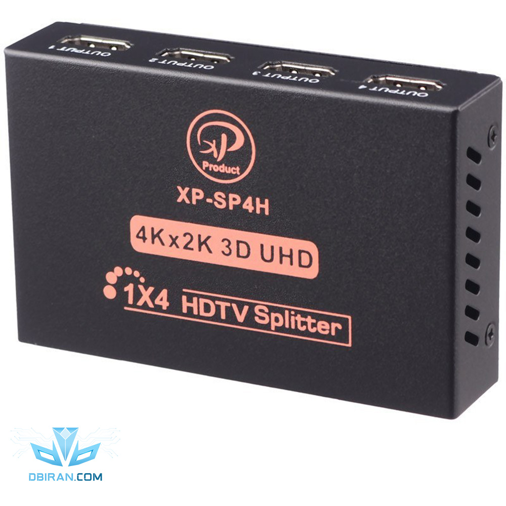 اسپلیتر HDMI ایکس پی پروداکت مدل XP SP4H چهار پورت
