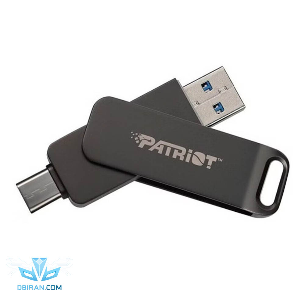 فلش مموری پاتریوت PATRIOT مدل RAGE R550 ظرفیت 128 گیگابایت