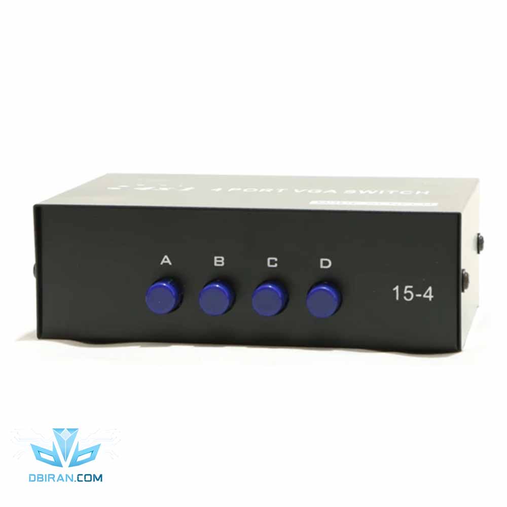 سوییچ رویال 4 پورت مدل VGA 15.4