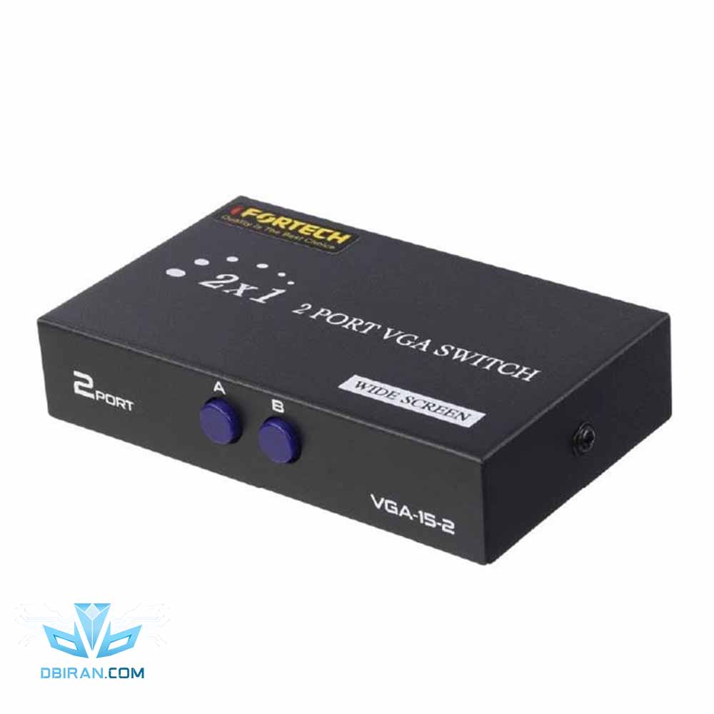 سوییچ VGA دو پورت IFORTECH مدل 15.2