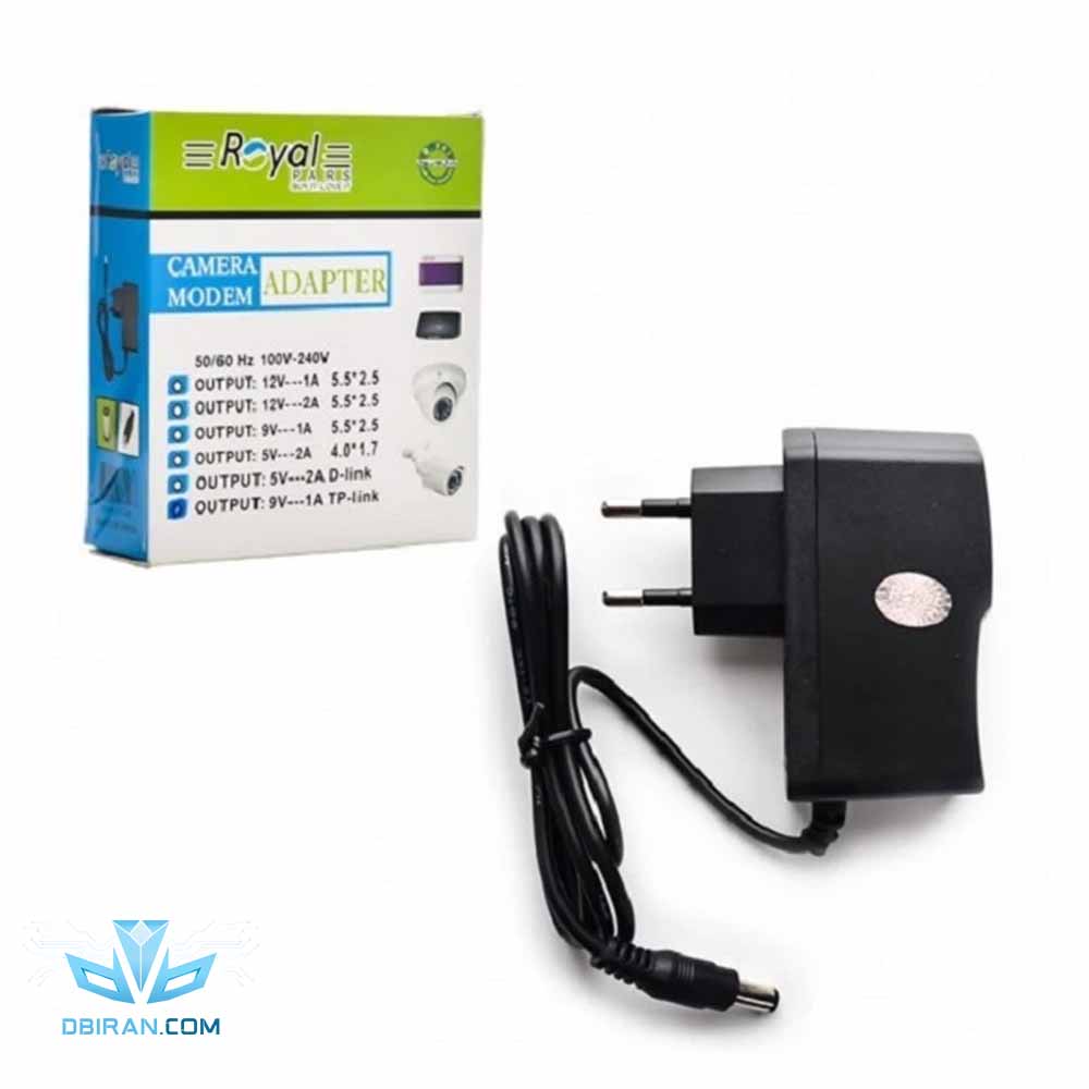 آداپتور مودم رویال 9V 1A