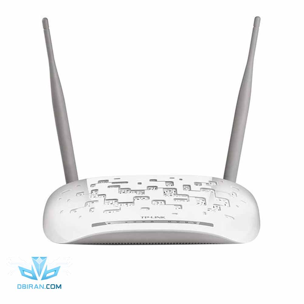مودم روتر ADSL2 Plus بی‌سیم N300 تی پی لینک مدل TD W8961N V1