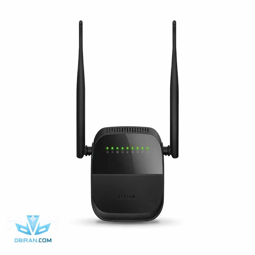 مودم روتر ADSL2 Plus بی سیم N300 دی لینک مدل DSL124 New