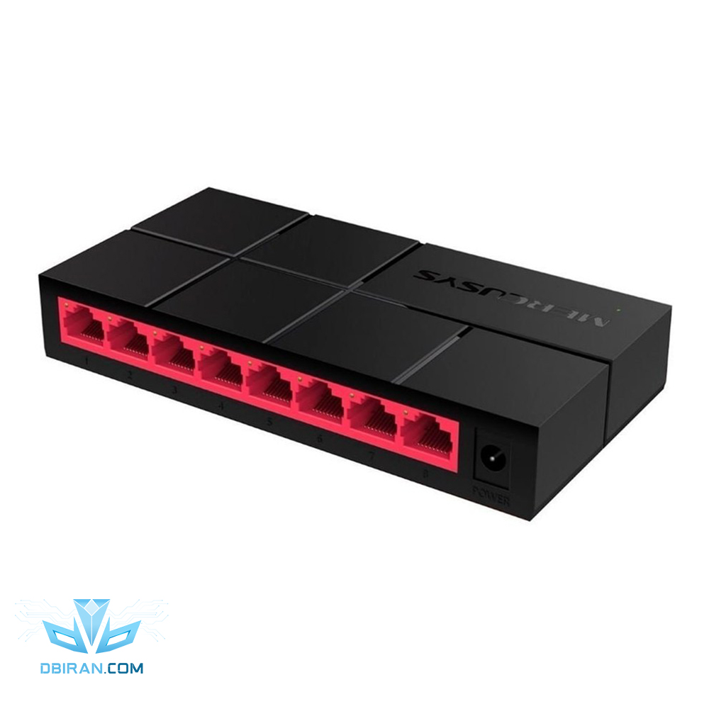 سوئیچ 8 پورت مرکوسیس مدل MS108G