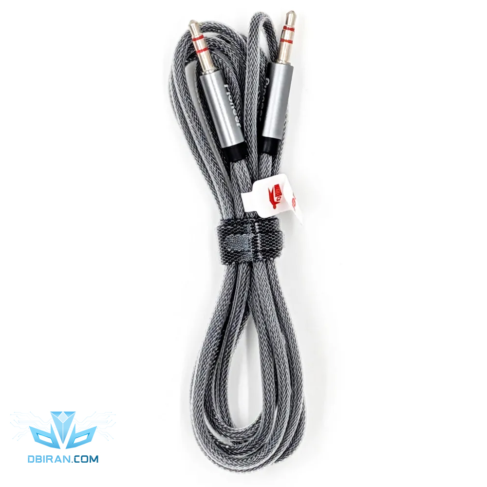 کابل 1 به 1 صدا AUX پایونیر طول 1.5 متری مدل P06