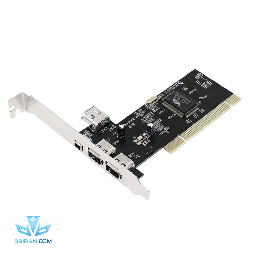 کارت تبدیل PCI به IEEE 1394 مدل VIA