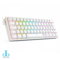 کیبورد گیمینگ ردراگون keyboard Redragon K617 Fizz-White Gaming