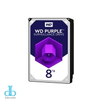 هارددیسک اینترنال وسترن دیجیتال مدل Purple WD80PURZ ظرفیت 8 ترابایت