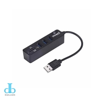 هاب USB و رم ریدر XP-HC834