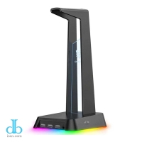 پایه نگهدارنده هدست اونیکوما مدل ST2 RGB رنگ مشکی