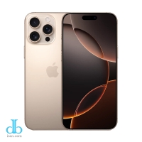 گوشی اپل دو سیم iPhone 16 Pro max  ZA (Not Active)Color - Desert Titanium | حافظه 256 گیگابایت