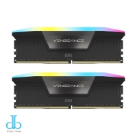 رم کامپیوتر DDR5 دو کاناله 5600 مگاهرتز CL36 کورسیر مدل VENGEANCE AMD EXPO ظرفیت 32 گیگابایت