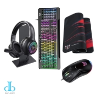 ست گیمینگ اونیکوما مدل TZ5006، سوییچ ممبران، Full-Size، نورپردازی LED RGB