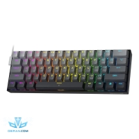 کیبورد باسیم گیمینگ ردراگون مدل FIZZ K617 GGB M-RGB